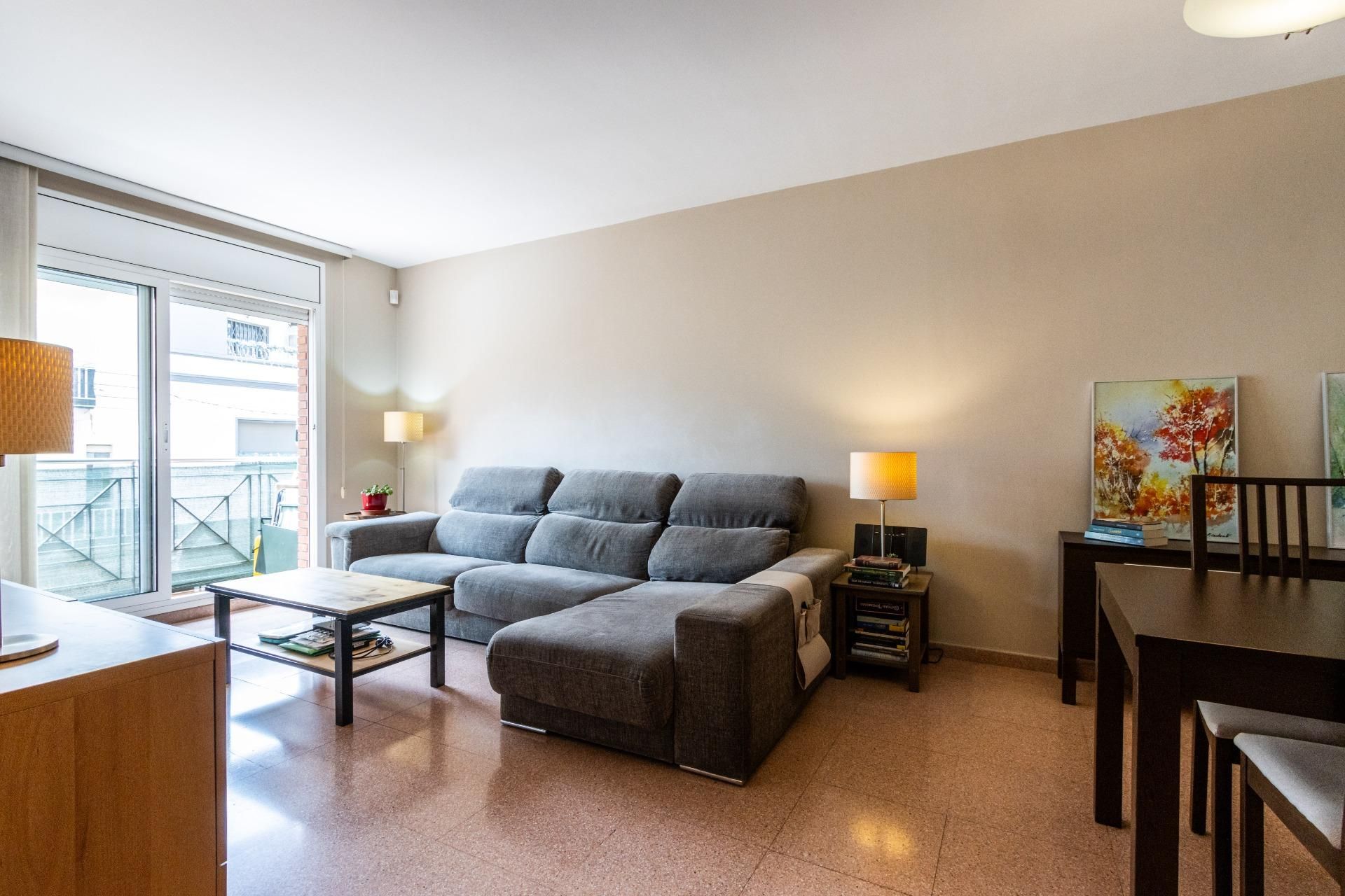 Sala d'estar de Pis en venda en Sabadell amb Aire condicionat, Calefacció i Terrassa