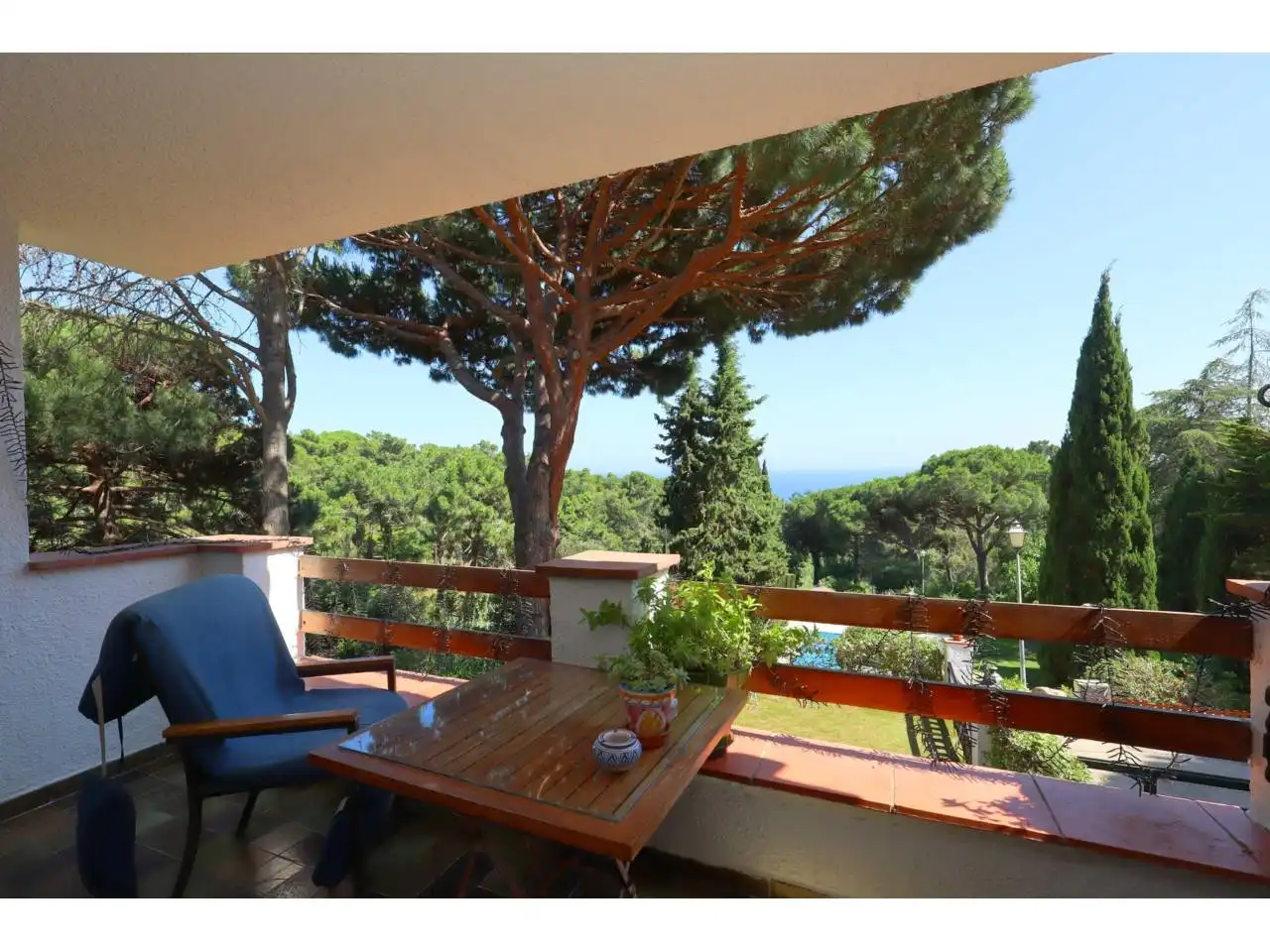 Terrace of Detached homes for sale in Lloret de Mar  with Air Conditioner, Heating and Private garden
