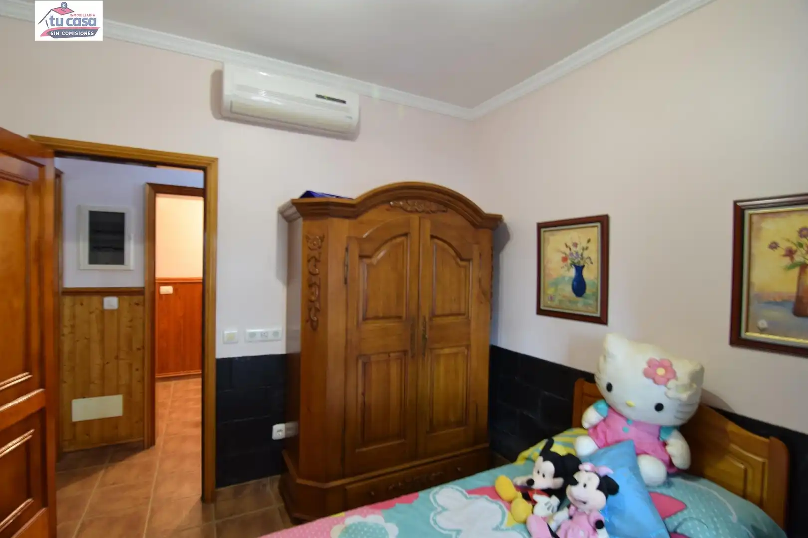 Bedroom of Houses for sale in Santa María de Guía de Gran Canaria  with Air Conditioner, Heating and Private garden