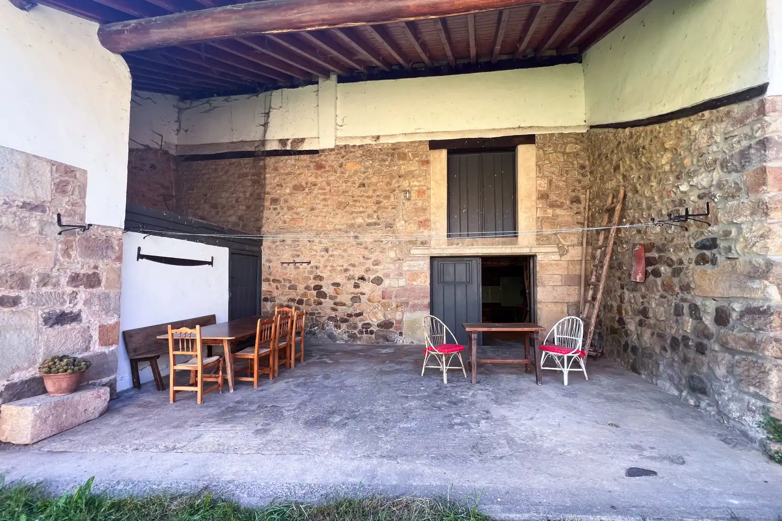 Terraza de Casa o chalet en venta en Mazcuerras con Calefacción, Jardín privado y Parquet