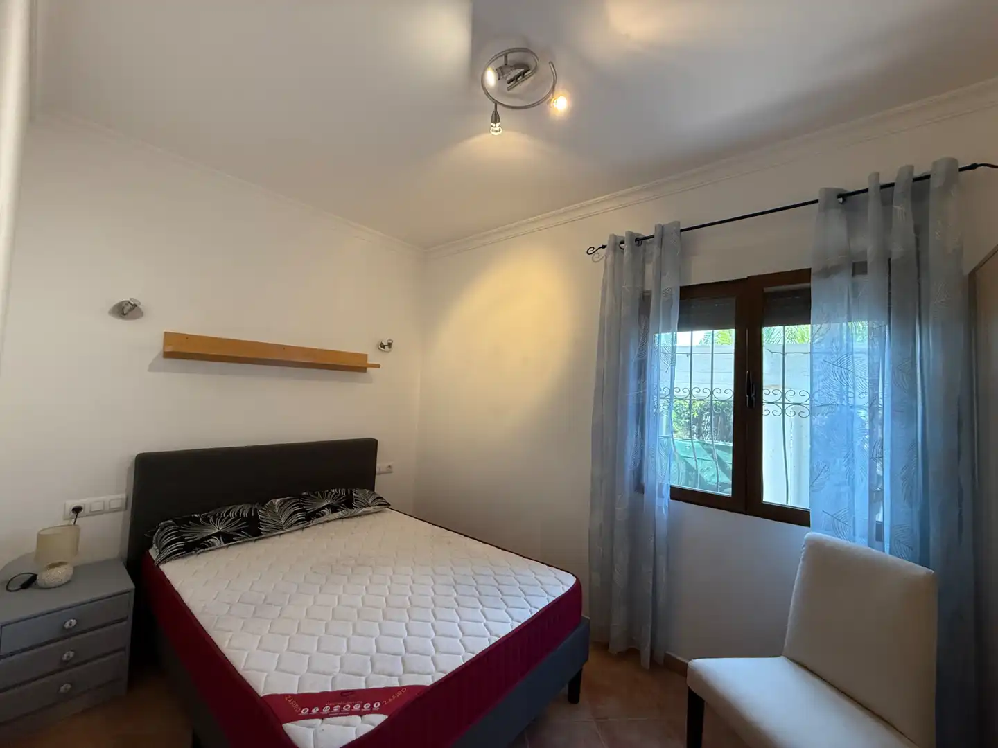 Bedroom of Houses for rent in Dénia  with Air Conditioner, Heating and Private garden