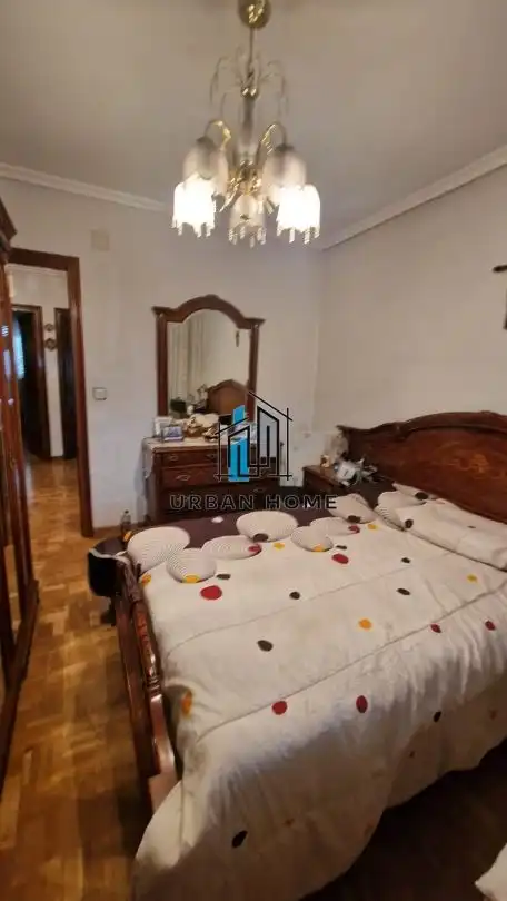 Bedroom of Flat for sale in Villarejo de Órbigo  with Heating, Terrace and Storage room