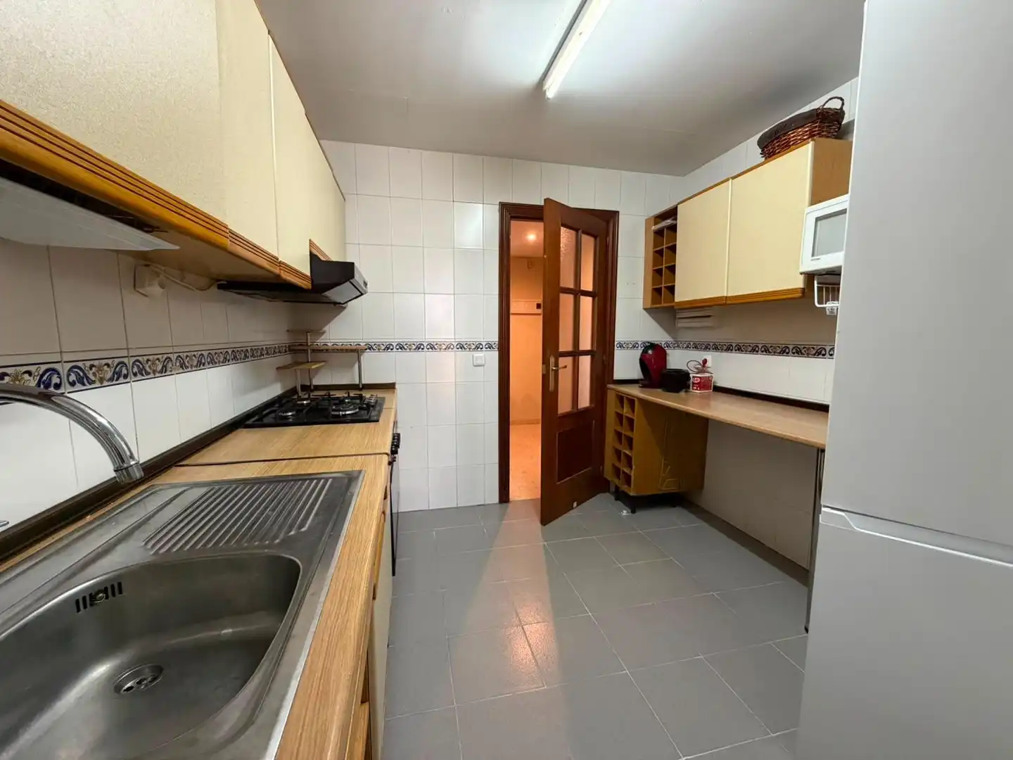 Cocina de Piso de alquiler en Badajoz con Aire acondicionado, Amueblado y Balcón