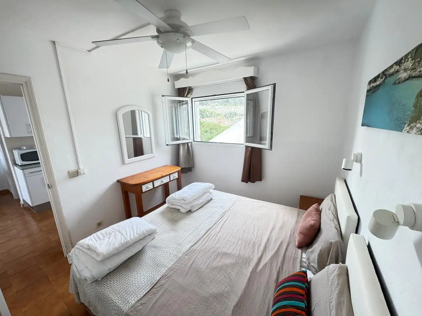Bedroom of Apartments for sale in Es Mercadal  with Terrace, Swimming Pool and Balcony