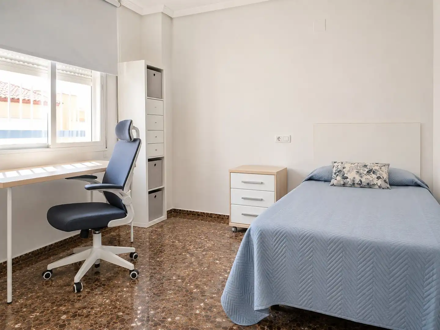 Schlafzimmer von Wohnung zur Miete in Castellón de la Plana / Castelló de la Plana mit Klimaanlage