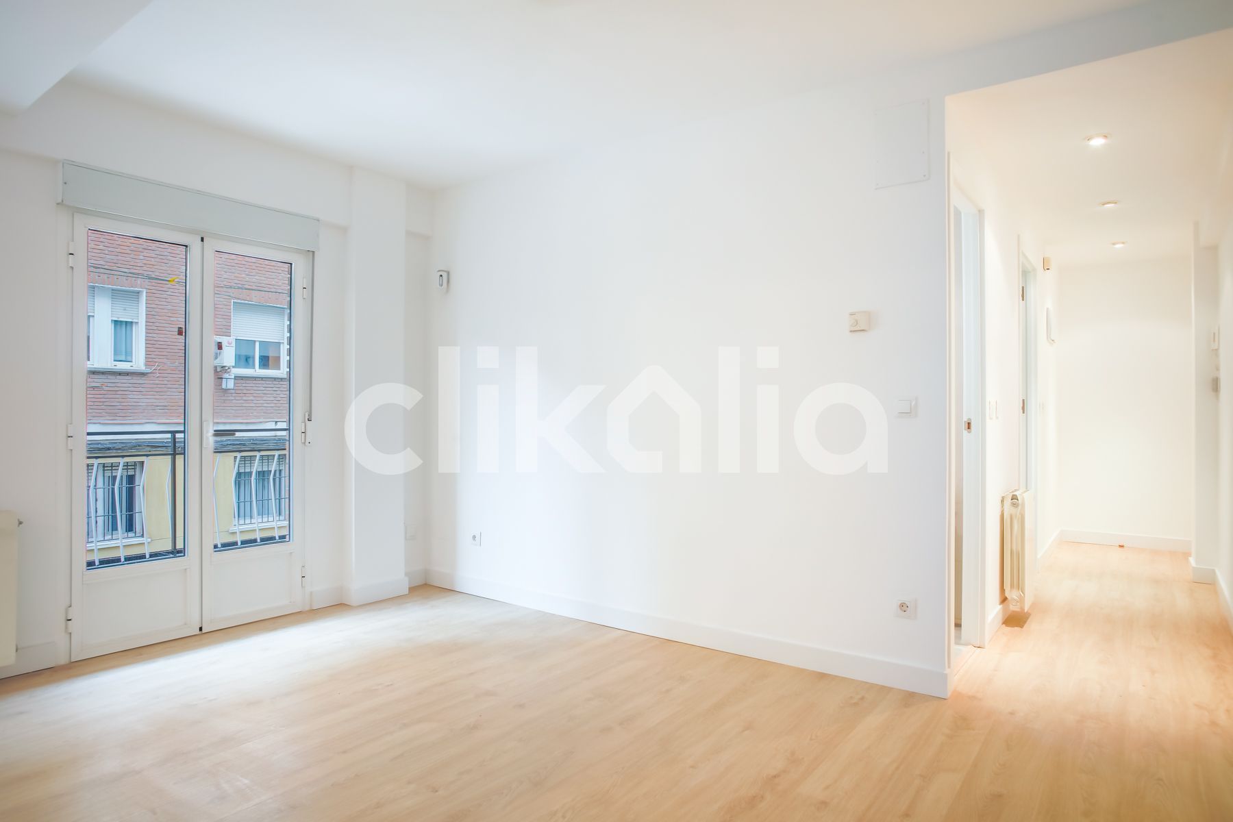 Bedroom of Flat to rent in  Madrid Capital  with Heating and Terrace