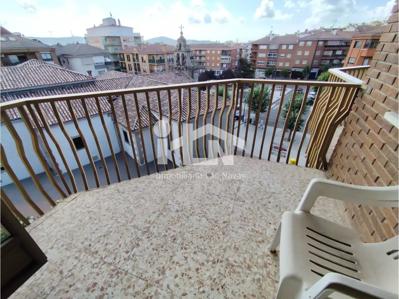 Terraza de Piso en venta en Las Navas del Marqués  con Calefacción, Parquet y Terraza