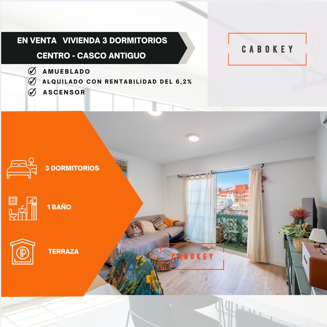 Piso en venta en Calle de la Reina, 49, Centro