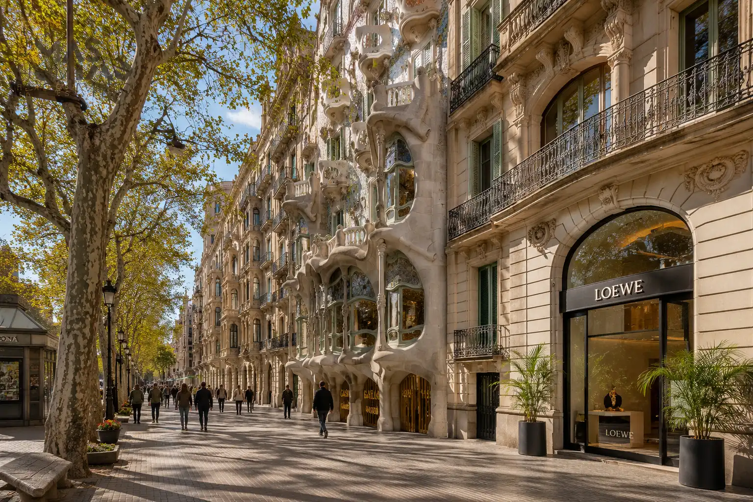 Exterior view of Flat for sale in Barcelona  with Air Conditioner, Heating and Oven