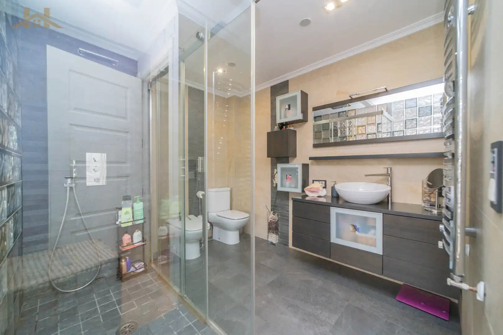 Baño de Casa o chalet en venta en Rivas-Vaciamadrid con Calefacción, Jardín privado y Parquet