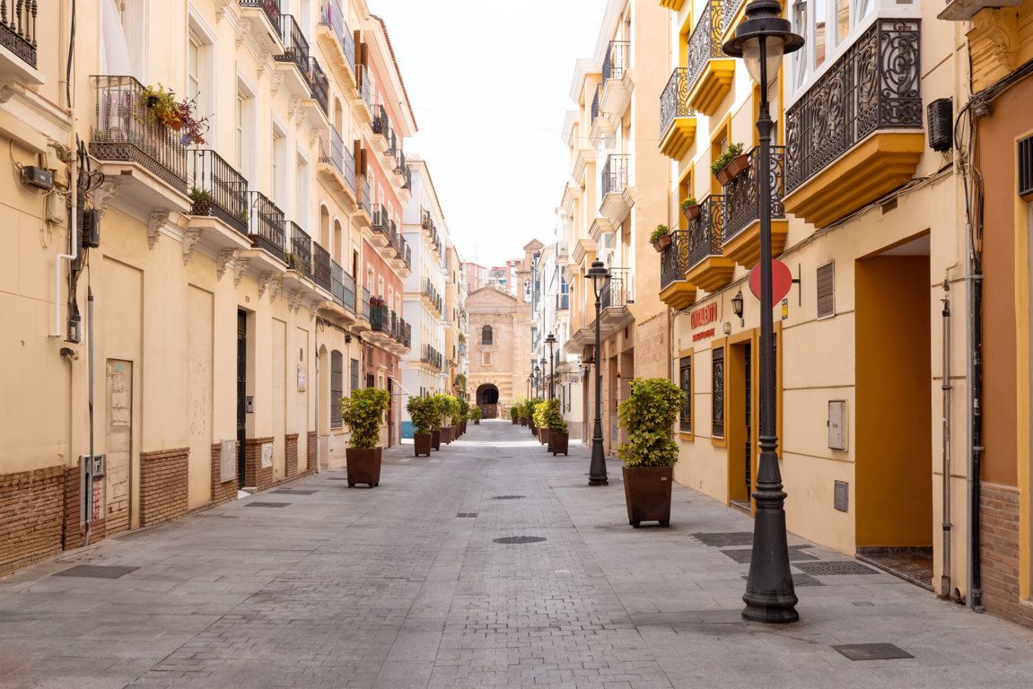 Vista exterior de Pis en venda en Málaga Capital amb Terrassa i Traster