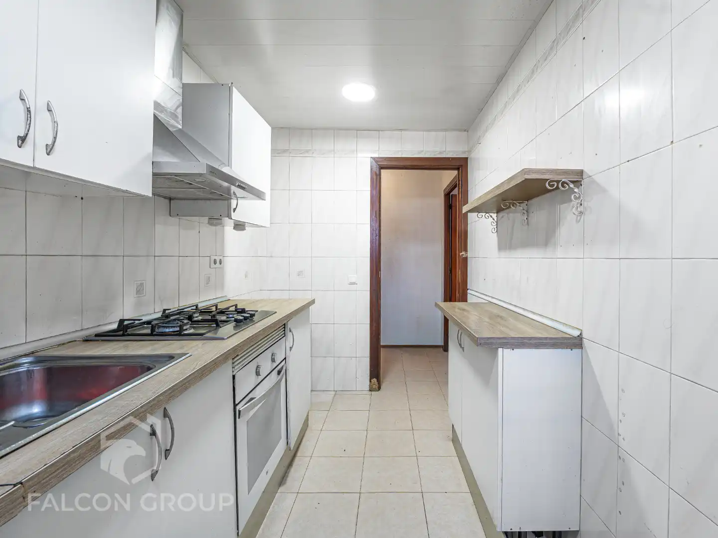 Kitchen of Flat for sale in Vilanova i la Geltrú  with Private garden and Balcony