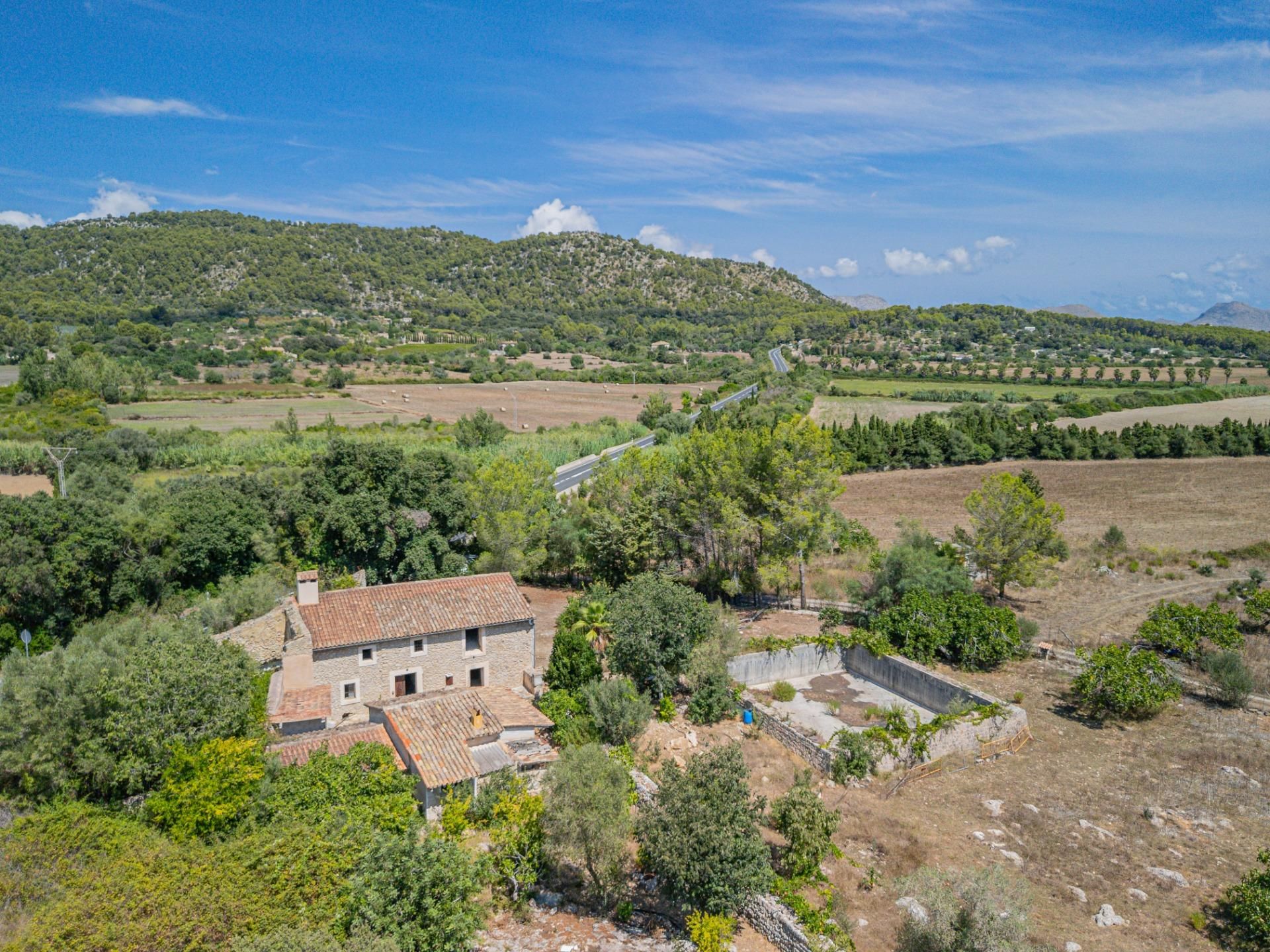 Exterior view of Country house for sale in Pollença  with Private garden