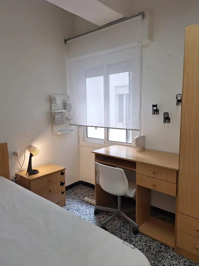 Bedroom of Flat for rent in Murcia  with Air Conditioner, Heating and Furnished