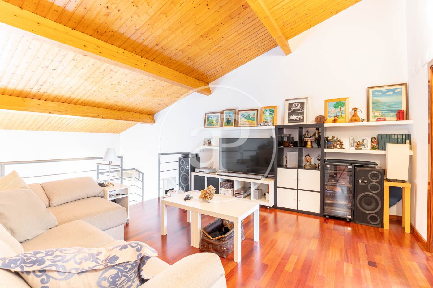 Sala d'estar de Casa adosada en venda en Sabadell amb Aire condicionat, Calefacció i Terrassa