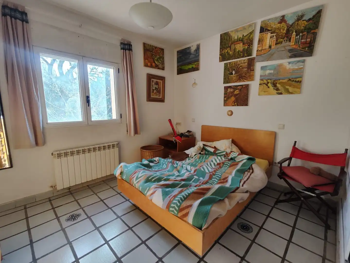 Dormitori de Casa o xalet en venda en Sevilla la Nueva amb Calefacció, Jardí privat i Terrassa