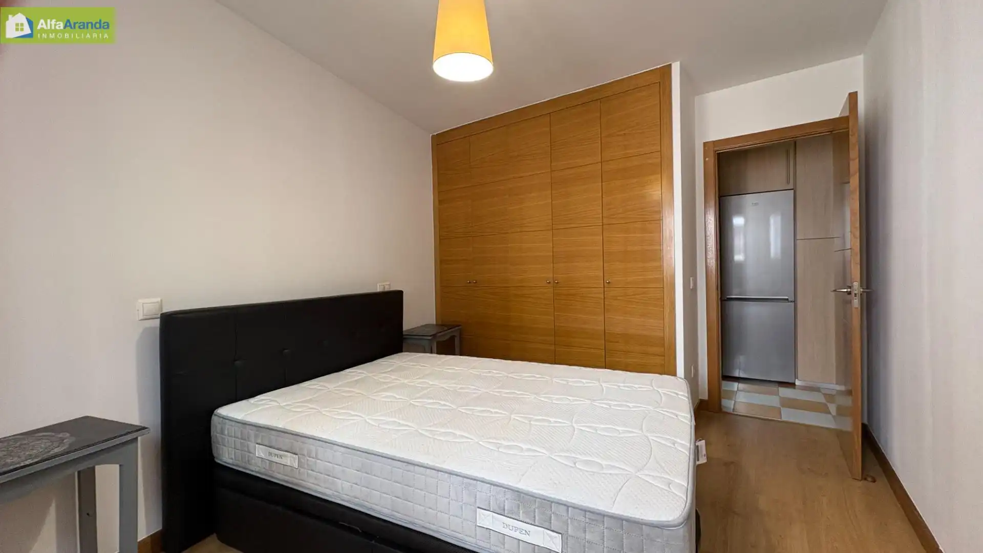 Dormitori de Apartament de lloguer en Aranda de Duero amb Calefacció i Moblat
