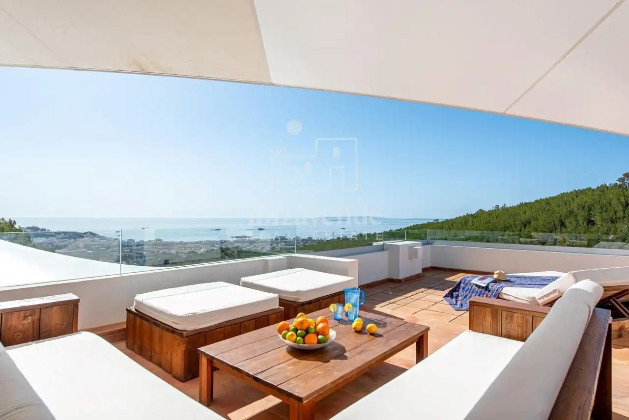 Terraza de Casa o chalet de alquiler en Eivissa con Aire acondicionado, Calefacción y Piscina