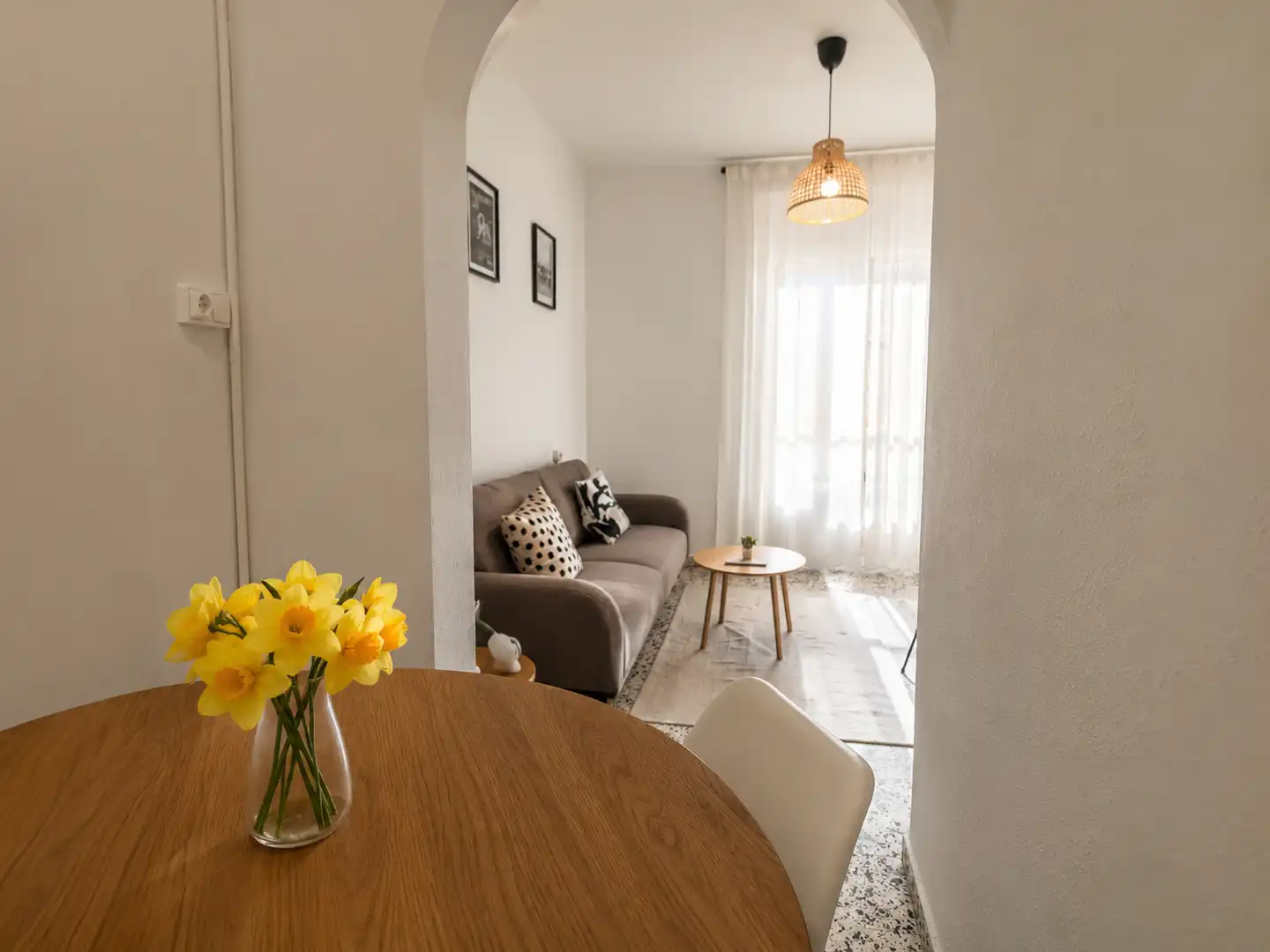 Sala d'estar de Pis en venda en Alcoy / Alcoi amb Moblat, Forn i Rentadora