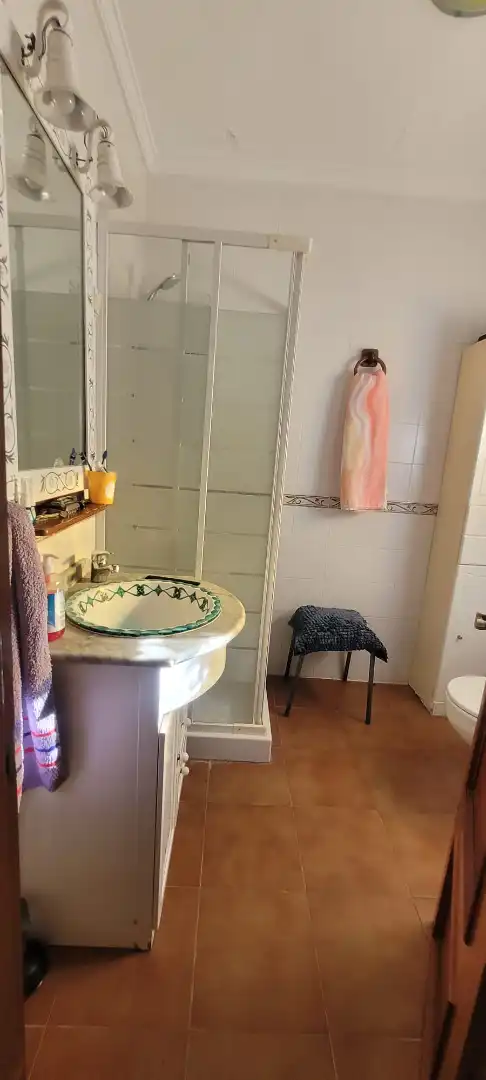 Bany de Casa o xalet en venda en Algeciras amb Aire condicionat, Jardí privat i Terrassa
