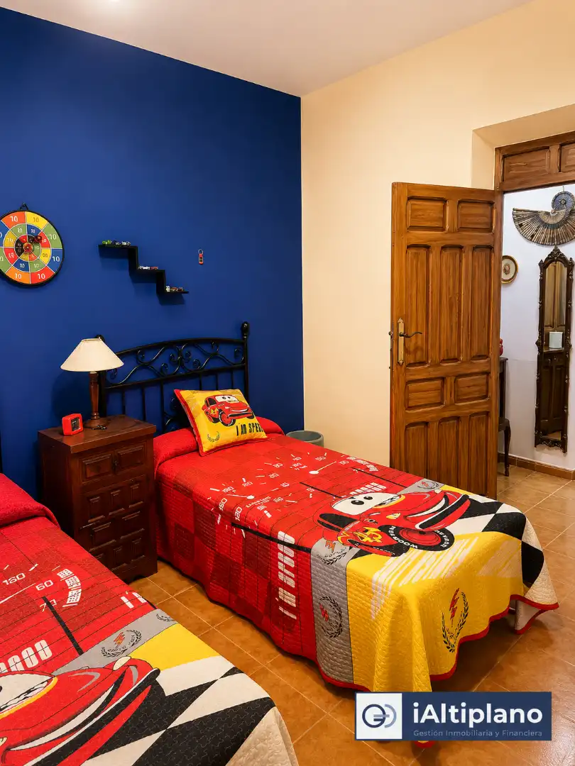 Habitación de Casa o chalet en venta en Almuradiel con Aire acondicionado, Calefacción y Jardín privado
