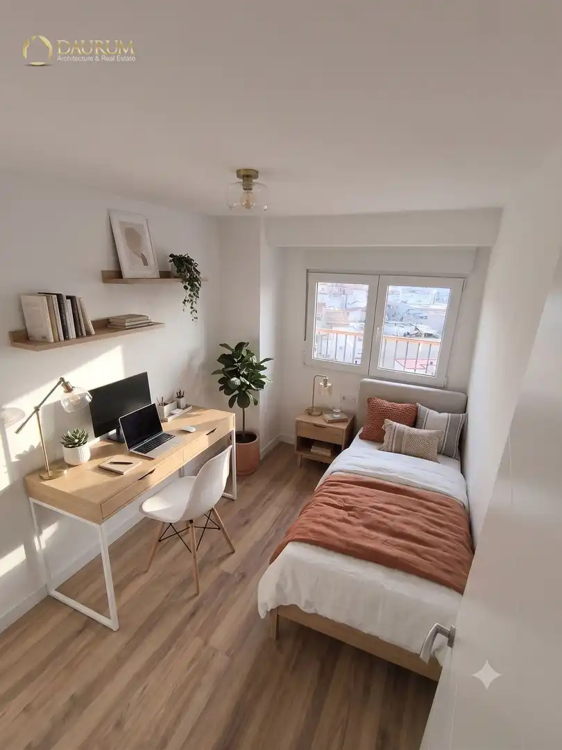 Schlafzimmer von Wohnung zum Verkauf in Alicante / Alacant mit Klimaanlage, Terrasse und Balkon