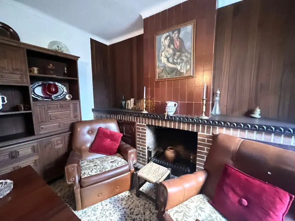 Sala d'estar de Finca rústica en venda en Pollença