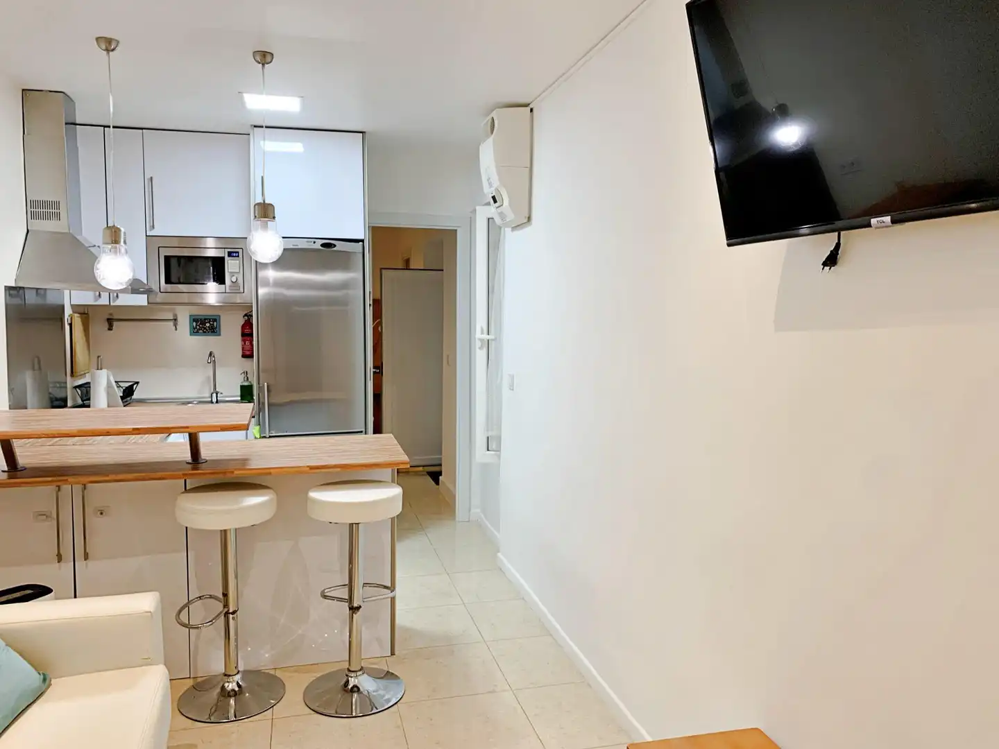 Cocina de Piso en venta en Madrid con Calefacción, Terraza y Amueblado