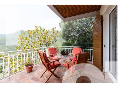 Terrassa de Casa o xalet en venda en Figaró-Montmany amb Calefacció, Jardí privat i Terrassa