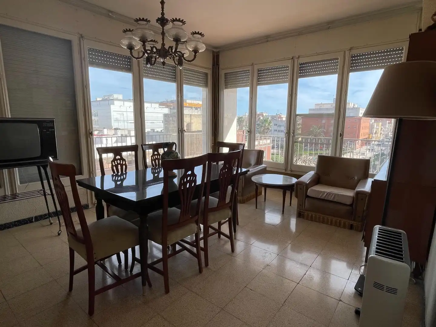 Dining room of Flat for sale in Amposta  with Terrace and Balcony