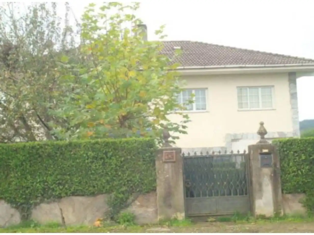 Vista exterior de Casa o chalet en venta en Sarria con Jardín privado