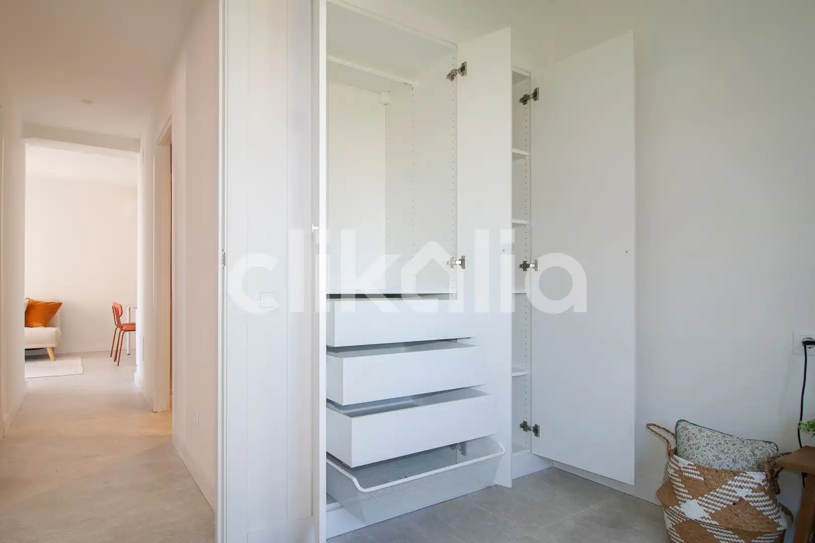 Schlafzimmer von Wohnung zum Verkauf in Torremolinos mit Klimaanlage, Privatgarten und Terrasse