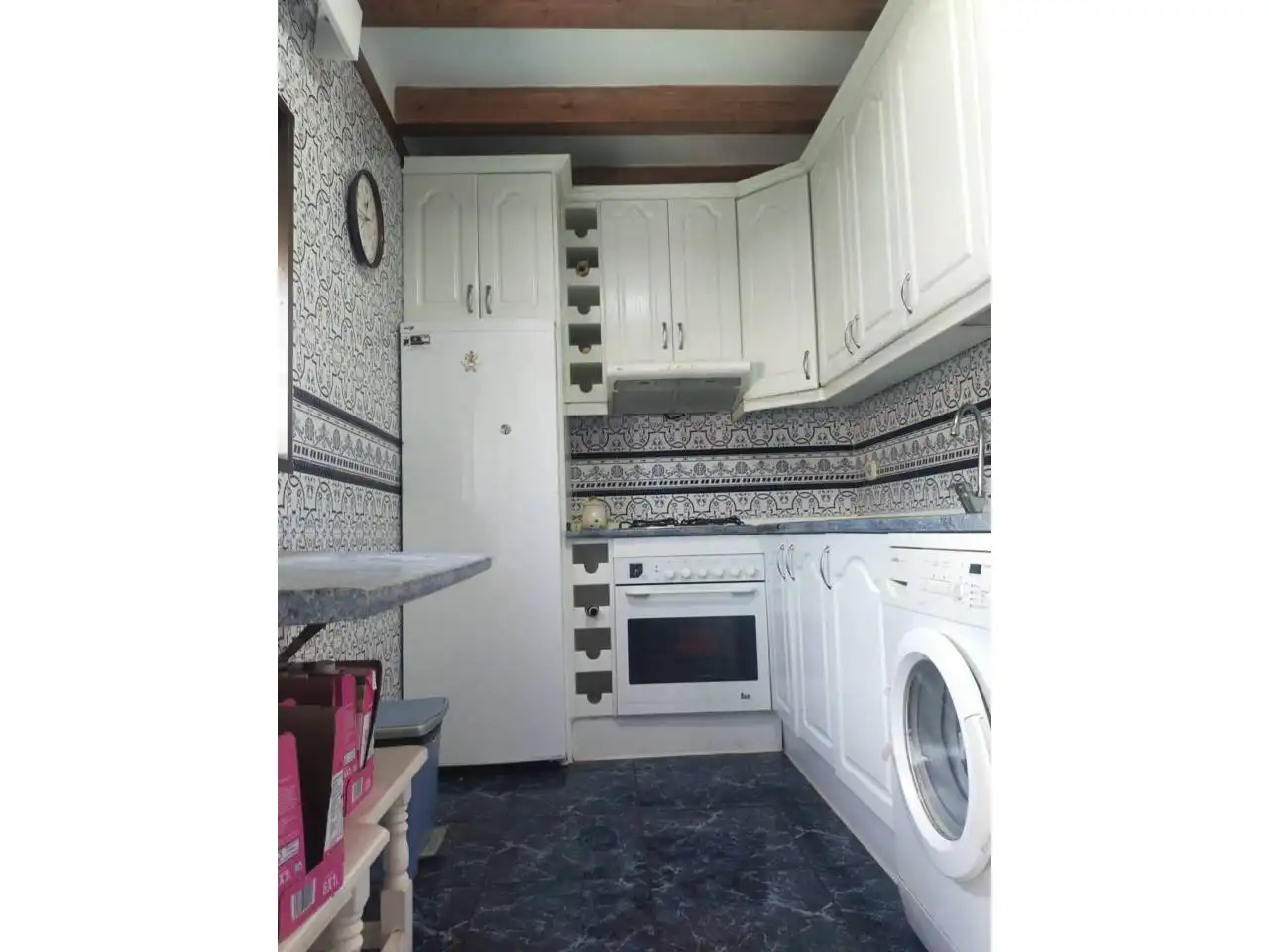 Cocina de Casa o chalet en venta en Ossa de Montiel con Aire acondicionado, Calefacción y Jardín privado