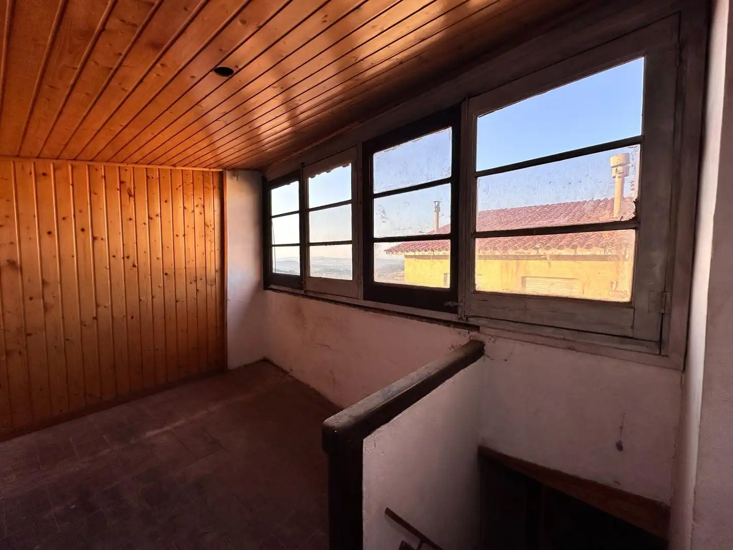 Terrasse von Einfamilien-Reihenhaus zum Verkauf in Berga