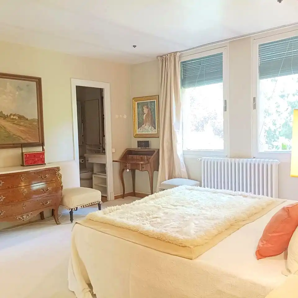 Bedroom of Flat for rent in Madrid  with Air Conditioner, Heating and Terrace