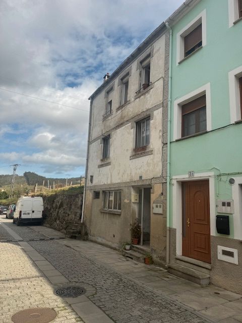 Exterior view of Single-family semi-detached for sale in Vegadeo  with Private garden, Terrace and Furnished