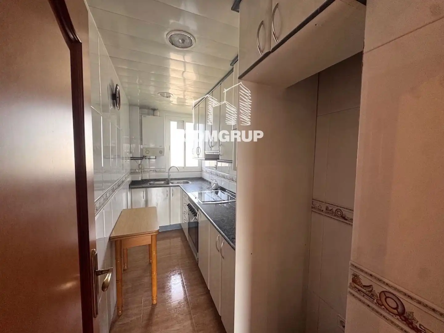 Kitchen of Flat for sale in Barcelona  with Air Conditioner, Heating and Parquet flooring