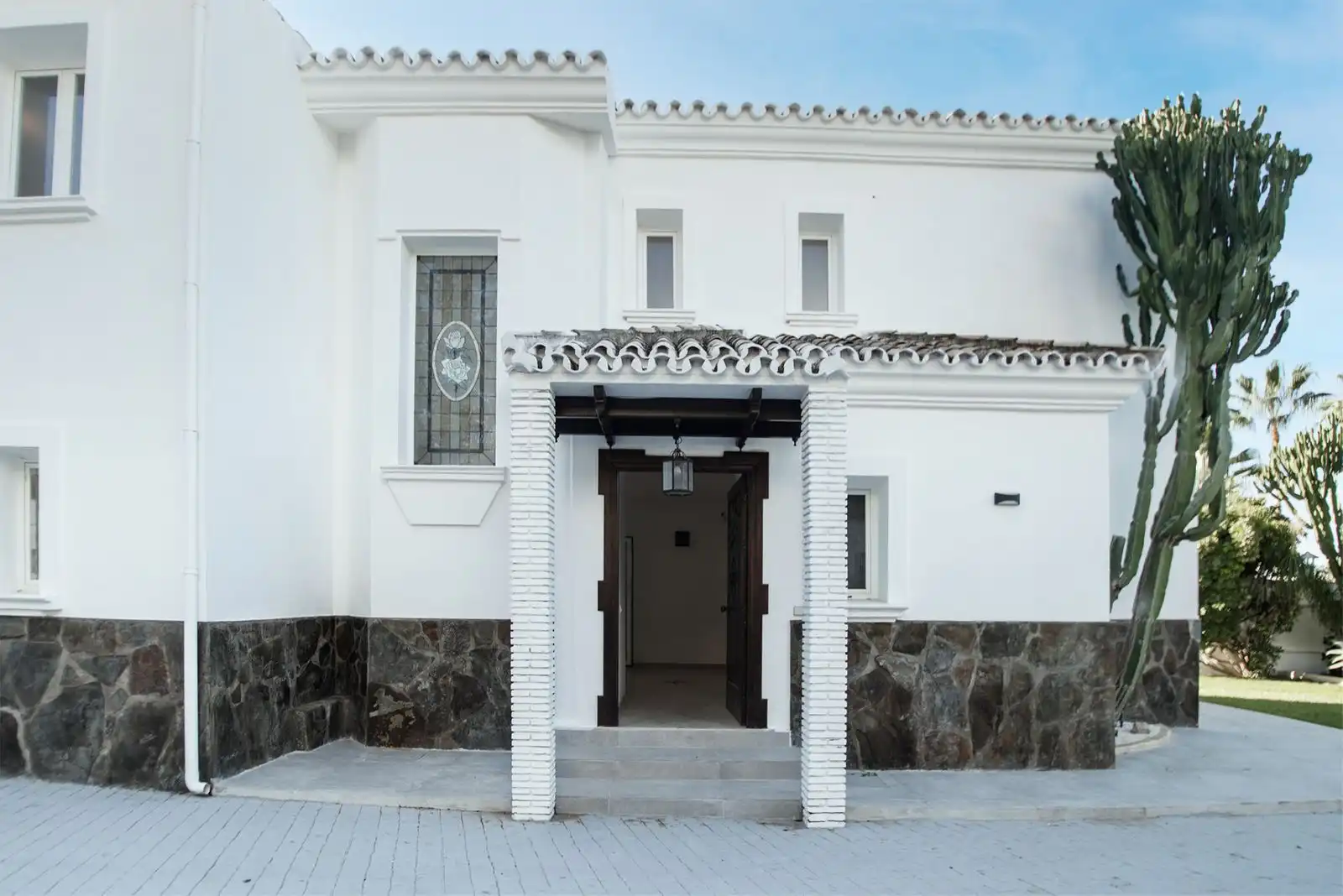Exterior view of Houses for rent in Marbella  with Air Conditioner, Heating and Private garden