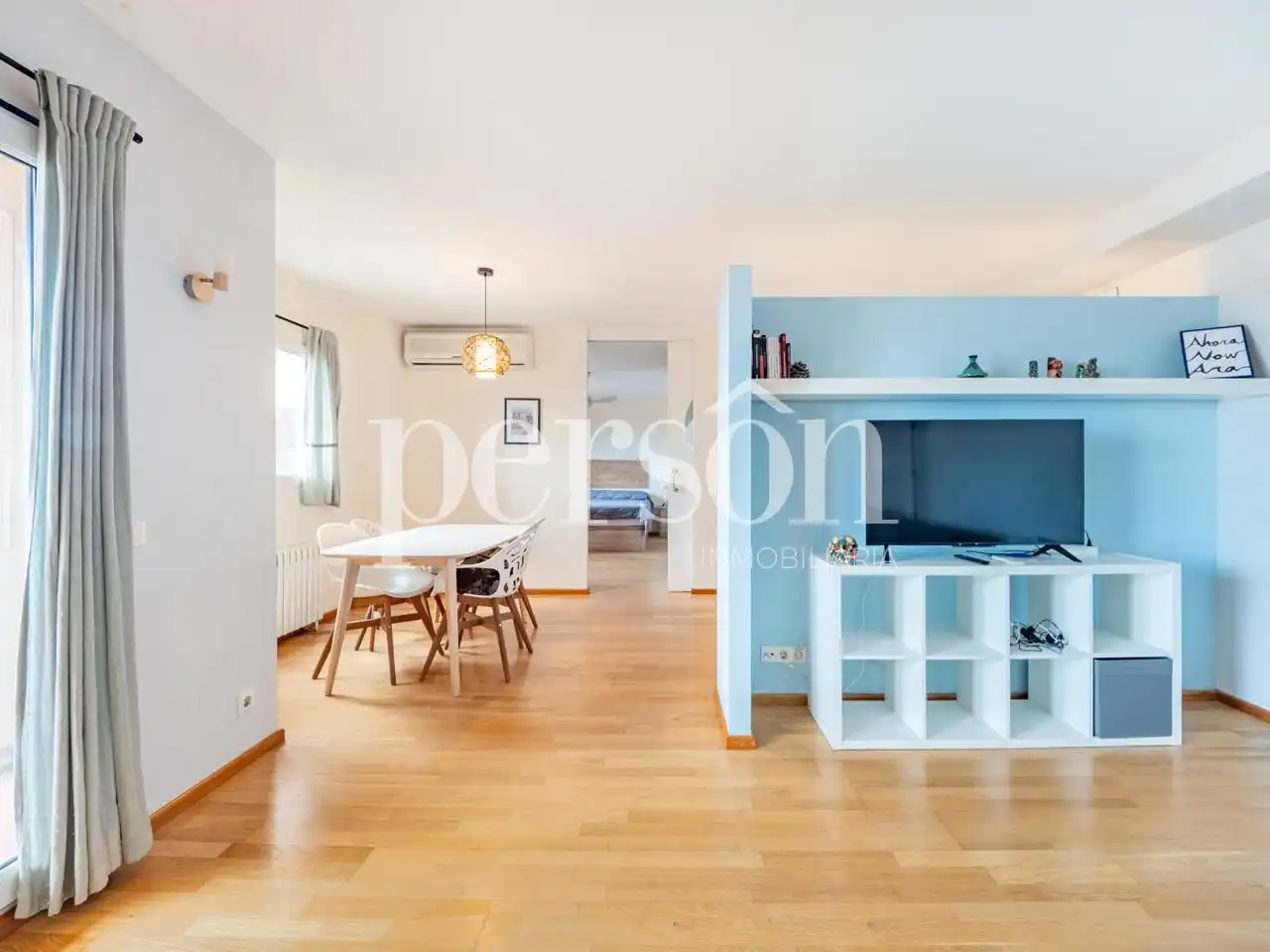 Living room of Flat for sale in Alboraya  with Air Conditioner, Heating and Parquet flooring