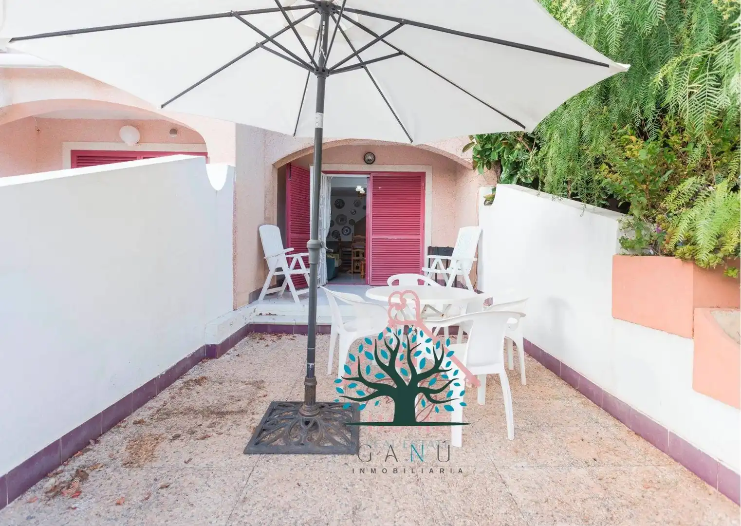 Jardín de Dúplex en venta en Mazarrón con Jardín privado, Terraza y Amueblado