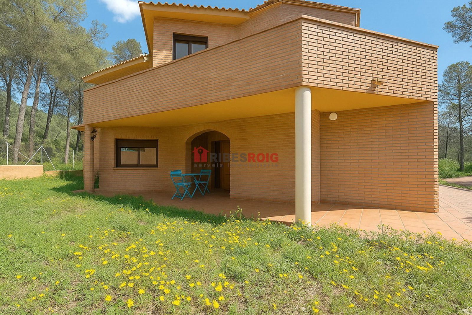 Exterior view of Single-family semi-detached for sale in Olivella  with Heating, Private garden and Terrace