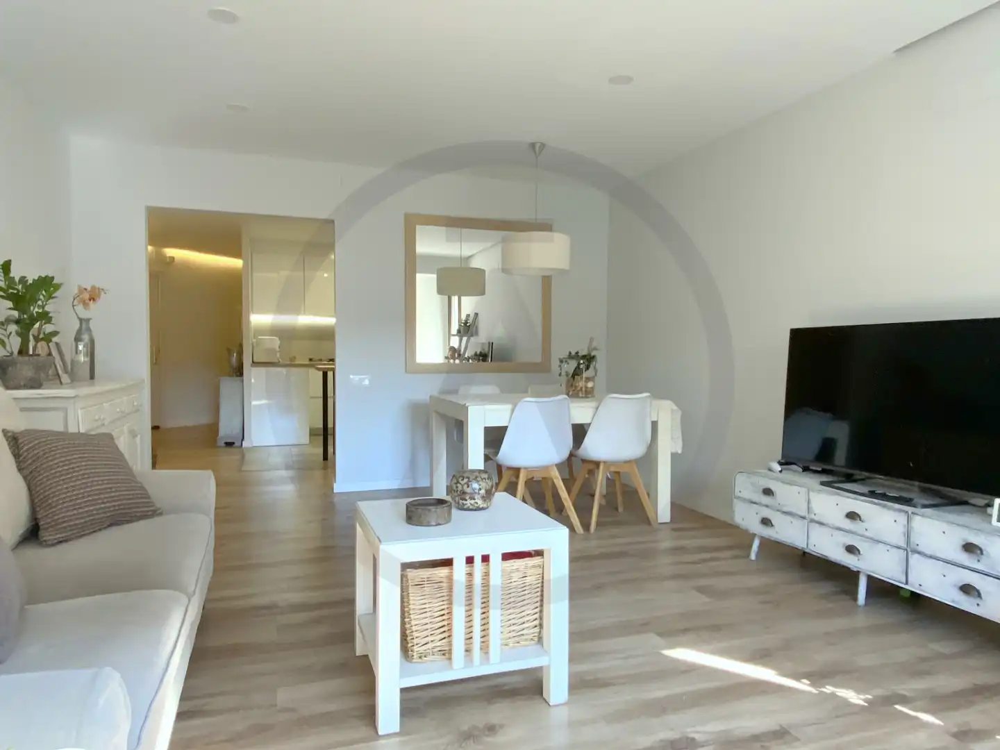Sala d'estar de Pis en venda en Terrassa amb Calefacció, Parquet i Forn