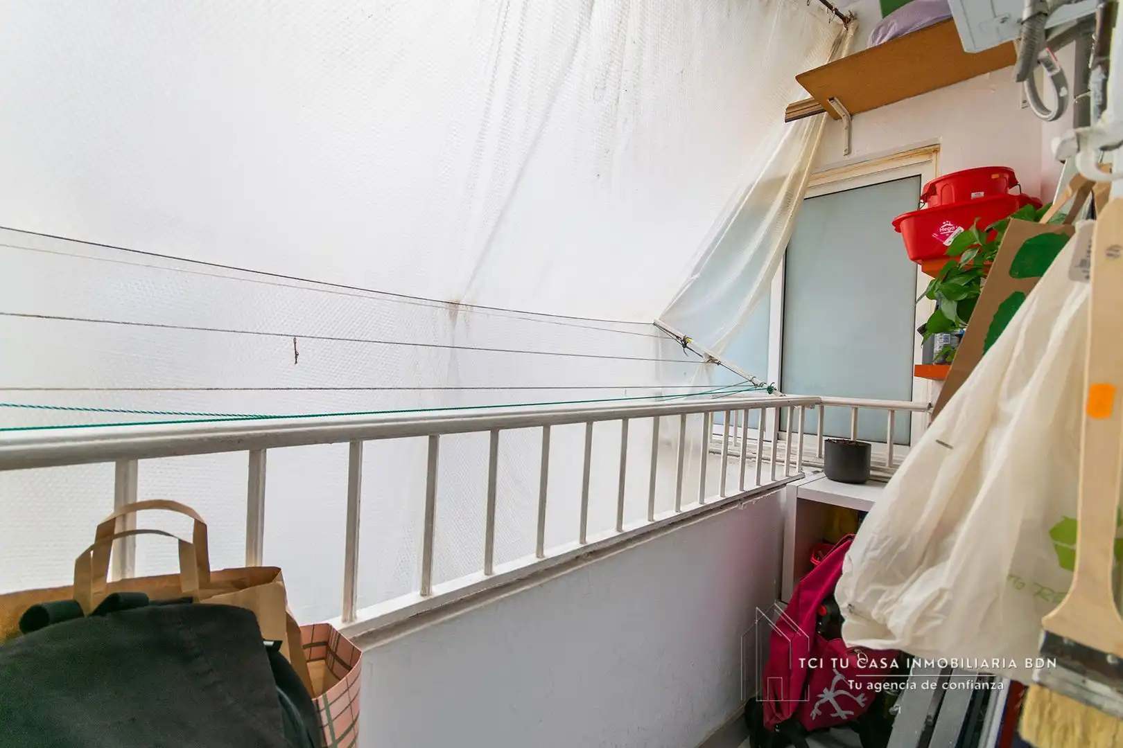 Terrasse von Wohnung zum Verkauf in Badalona mit Möbliert
