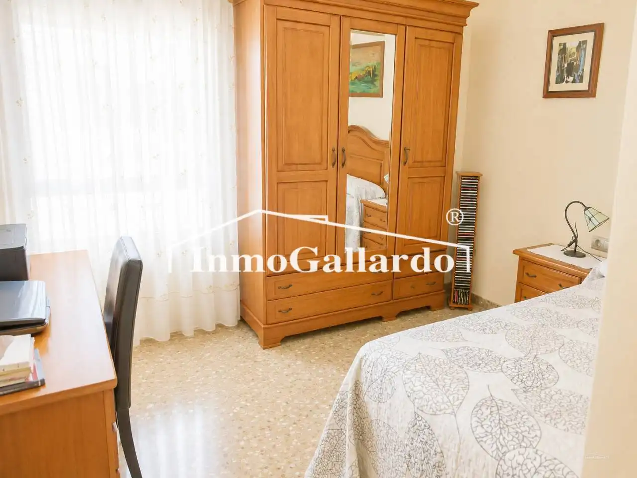 Habitación de Piso de alquiler en Málaga con Aire acondicionado, Terraza y Amueblado