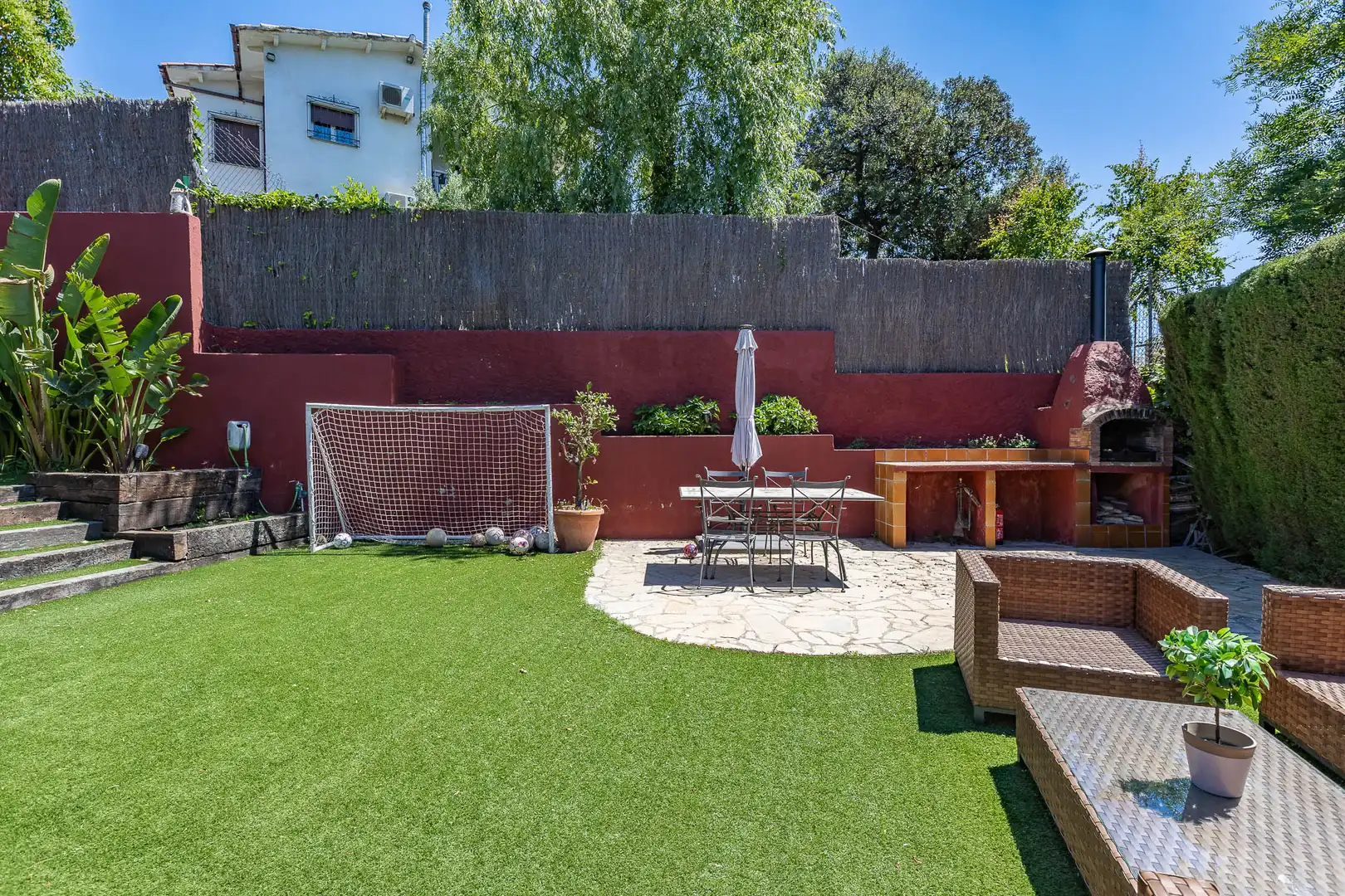 Terrassa de Casa o xalet en venda en Castellar del Vallès amb Aire condicionat, Calefacció i Jardí privat