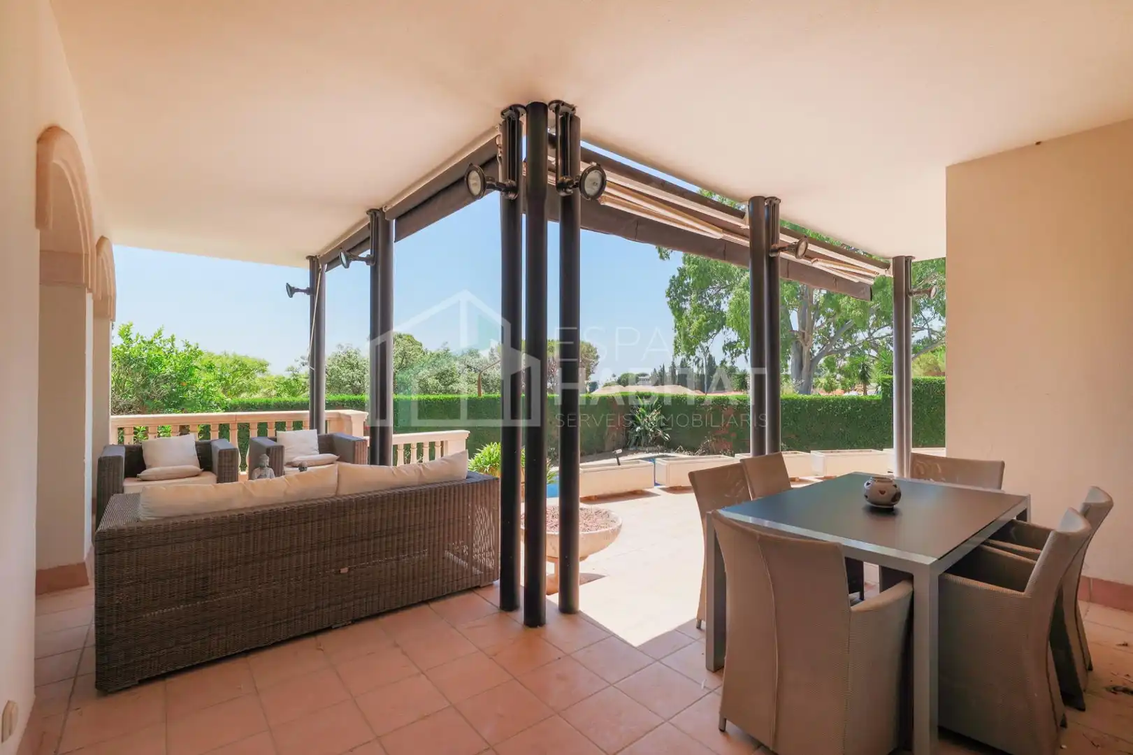 Terrassa de Casa o xalet en venda en Vilassar de Dalt amb Calefacció, Jardí privat i Terrassa