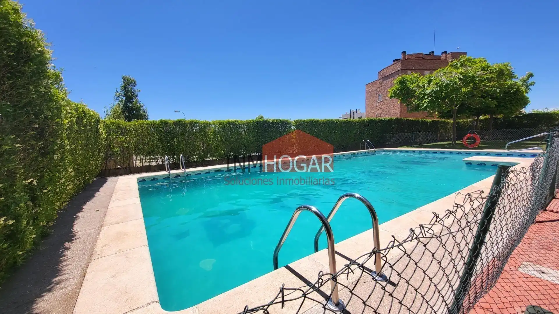 Swimming pool of Flat for sale in Ávila  with Heating, Private garden and Terrace