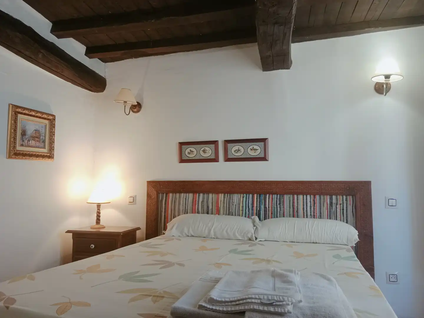 Habitación de Finca rústica en venta en Casas del Castañar con Aire acondicionado, Calefacción y Amueblado