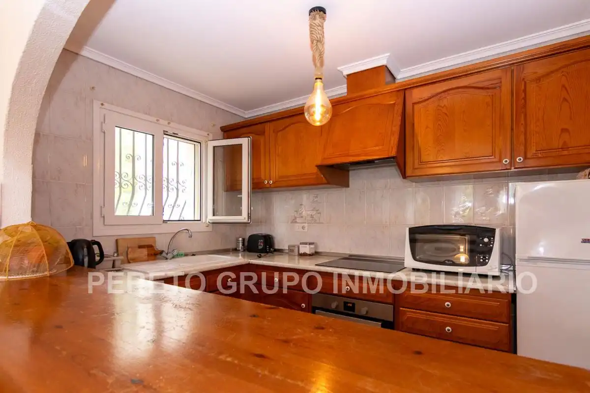 Kitchen of Houses for sale in Dénia  with Air Conditioner, Heating and Private garden