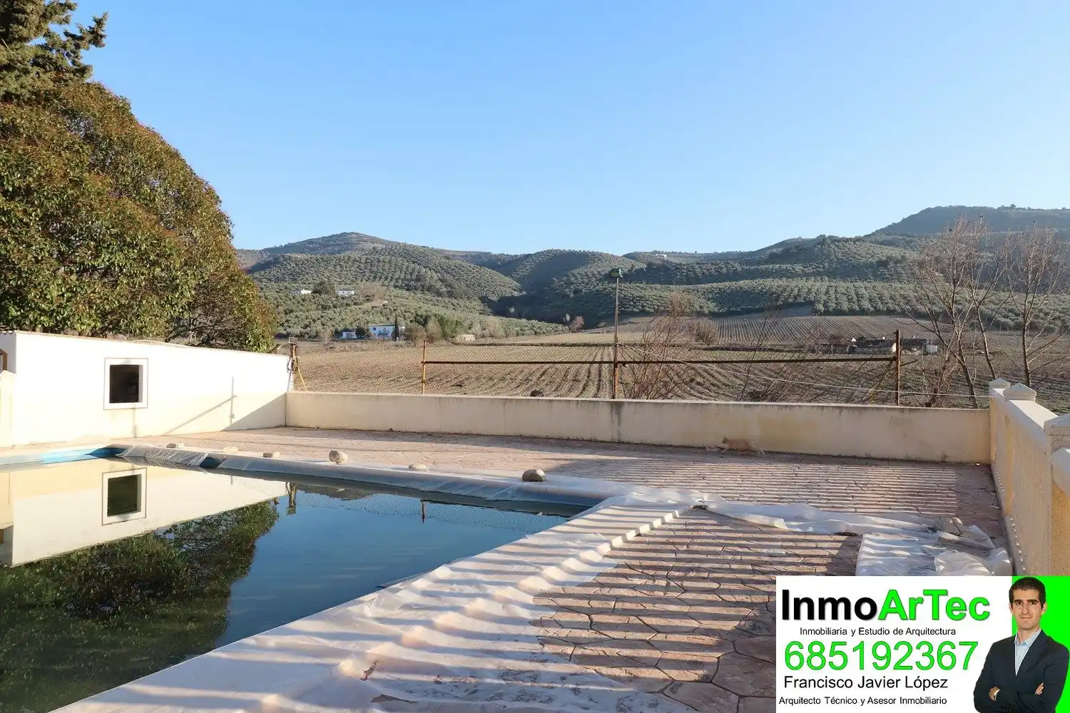 Piscina de Finca rústica en venda en Montefrío amb Jardí privat, Traster i Piscina